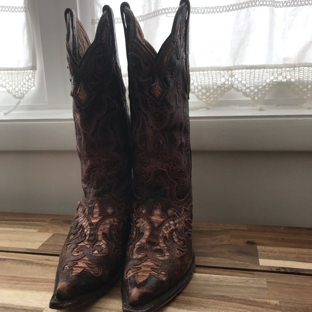 STETSON women’s hand made in Mexico boots size 7.